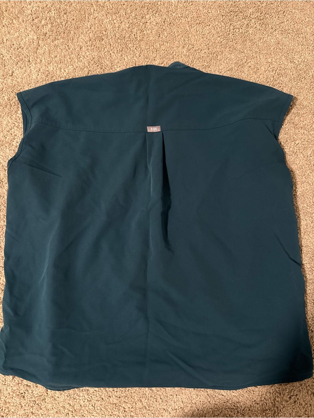 Figs Technical Collection Scrub Set Caribbean Blue Zamora Joggers, Rafaela Top - Picture 6 of 7